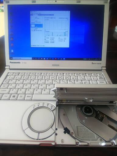 【快速パソコン DVD付き全部入り】値下げしました CF-SX2(i5-3340M)　メモリ6GB、DVD　120GBSSD　カメラ、Wifi Bluetooth、Office365