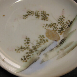 アンティーク小皿　3客　キズなど多少アリの画像