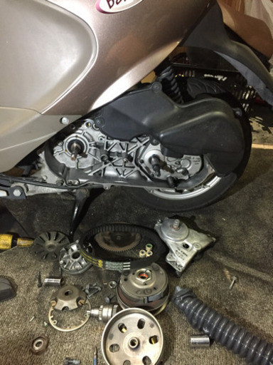 他のサイトで完売しました！レッツバスケットFI 4スト インジェクション整備済み