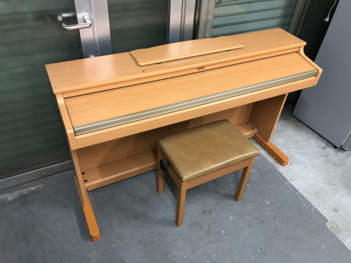 引き取り可■KORG 電子ピアノ デジタルピアノ 動作確認済み　C-2200 ウッド調　音楽■