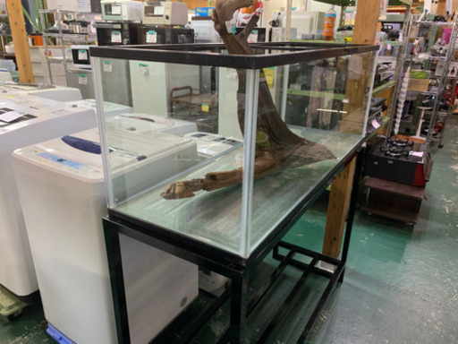 KOTOBUKI 大型水槽　ガラス　W1200 中古