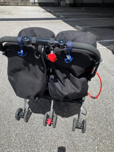 双子ベビーカー　美品　双子用ベビーカー