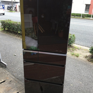 美品 2016年製 Panasonic 470L冷蔵庫 フレンチ...
