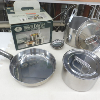 アウトドア用 調理器具セット キャプテンスタッグ ステンレスキャ...