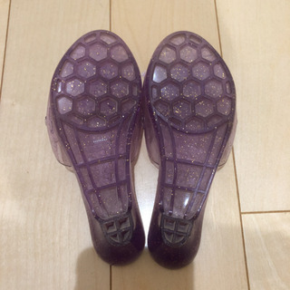 ディズニー ソフィア クリアサンダルの画像