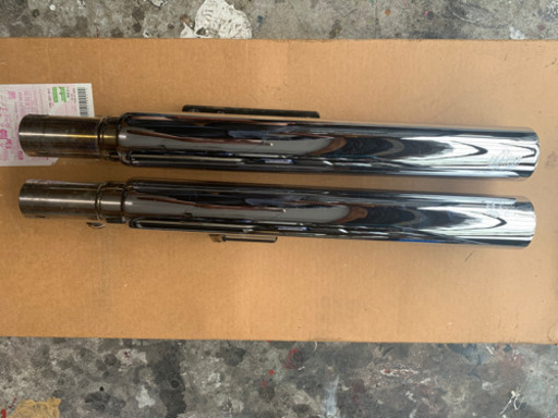 ハーレー　バンス&ハインズ  ストレートショット　サイレンサー　中古　1801-0088 スポーツスター