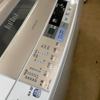 日立 9.0kg 全自動洗濯機 ビートウォッシュ 中古　リサイクルショップ宮崎屋21.1.7の画像