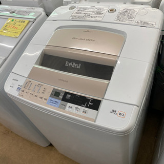 日立 9.0kg 全自動洗濯機 ビートウォッシュ 中古　リサイクルショップ宮崎屋21.1.7の画像