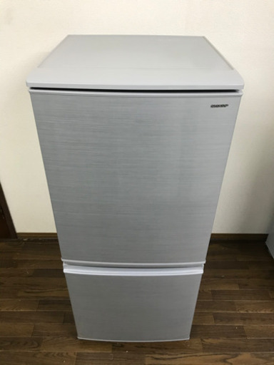 送料無料/設置無料美品✨SJ-D14D-S/シャープ/SHARP/冷蔵庫/137L/2018年製