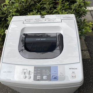 保証付き　 日立　洗濯機　NW-50B   リサイクルショップウルカウ　高津の画像