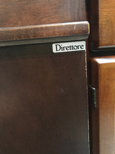 JF00665 コーナー飾り棚 カリモク Direttore