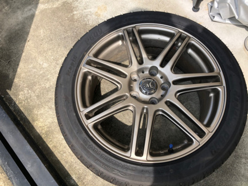 monosterホイール4本セット　おまけタイヤ付き