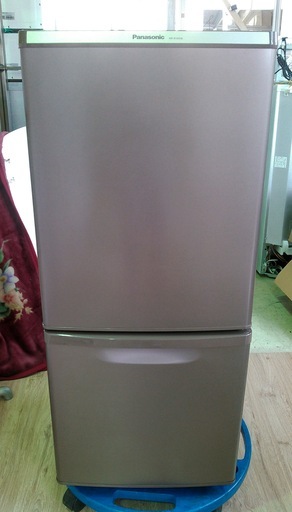 ◆安心の一年保証！　冷蔵庫　2ドア　Panasonic/パナソニック　2016　茶　138L　NR-B149W-T　No.1320072102　ガーランド草加
