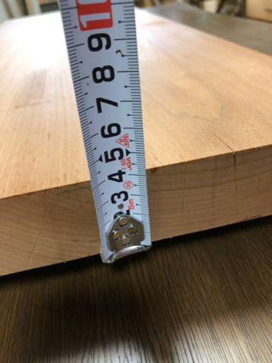 希少木材　桂材　無節　無垢材　本職板前用　まな板