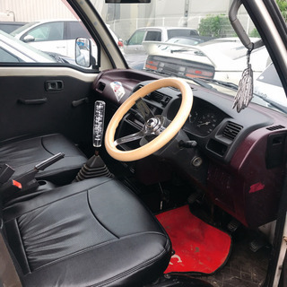 売却済み★車検たっぷり令和4年　ハイゼット　幌付き！　軽トラ　マニュアル　社外ハンドル　お仕事等にどうぞの画像