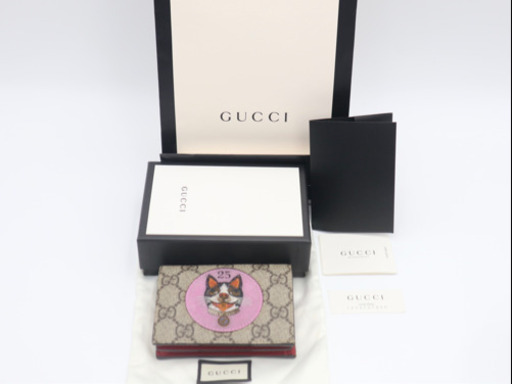 《GUCCI/GGスプリームキャンバス ボスコ 限定》箱 袋 冊子 ABランク