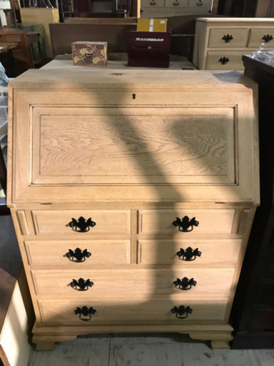 JF00669 ライティングデスク アンティーク調 ハンドメイド