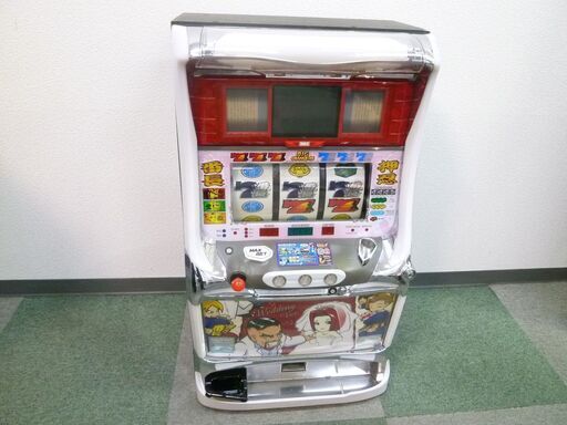パチスロ実機 4号機 押忍番長 初代 DAITO 大都技研 ウエディングVerパネル 不要機 家庭用電源可能