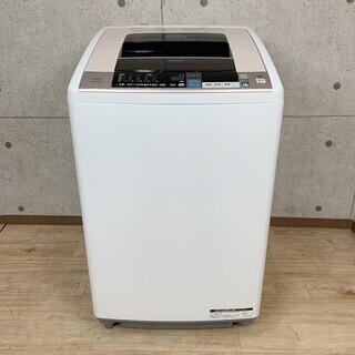 S6*2 日立 HITACHI タテ型洗濯乾燥機 BW-D8TV 8.0kg ビートウォッシュ 15年製