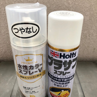 缶スプレー　水性、アクリルラッカー　塗料
