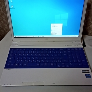 【美品】ブルーレイ搭載 NECノートPC LS550 Core i5/4GB NEC ノートPC LS550/L Win10 Blu-ray Corei5 SSD240GB メモリ4GB 15.6