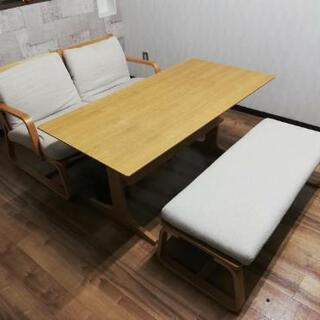 無印良品 リビングでもダイニングでも使えるシリーズ（テーブル