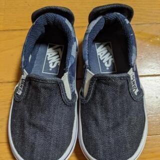 VANS スリッポン キッズ　　　スニーカー16cm