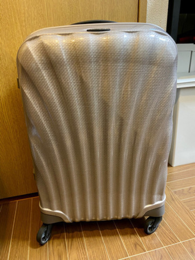 一旦中止【スーツケース】サムソナイト コスモライト 55cm パール