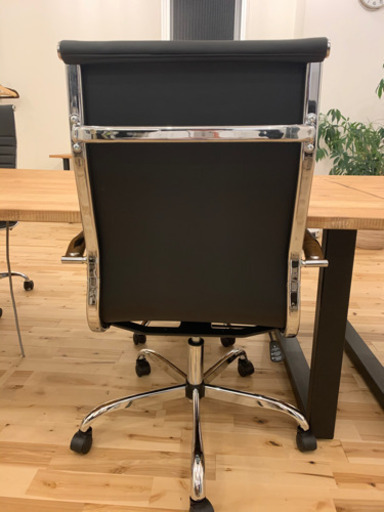 【美品】ミーティングチェア オフィスチェア ハイバック デスクチェア
