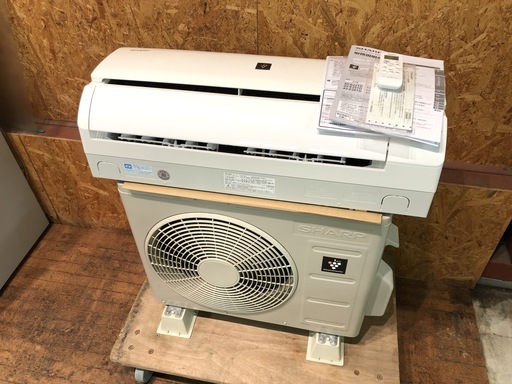 【管理KR132】SHARP 2015年 2.2kw 6畳用 ルームエアコン AY-E22TD 分解クリーニング済