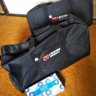 新品、未使用、ドラムバッグ　肩紐付　2個セットの画像