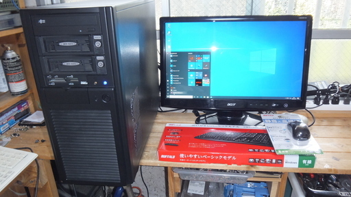 中古パソコン　自作機　フルセット