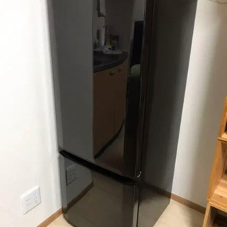 【交渉中】三菱 冷蔵庫 右開き 168L MR-P17A B サファイアブラックの画像