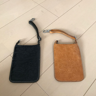 【値下】革製品　携帯　iQOS 定期入れの画像