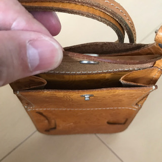 【値下】革製品　携帯　iQOS 定期入れの画像