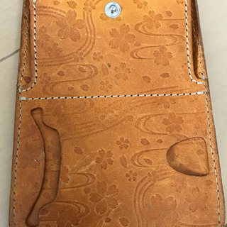 【値下】革製品　携帯　iQOS 定期入れの画像