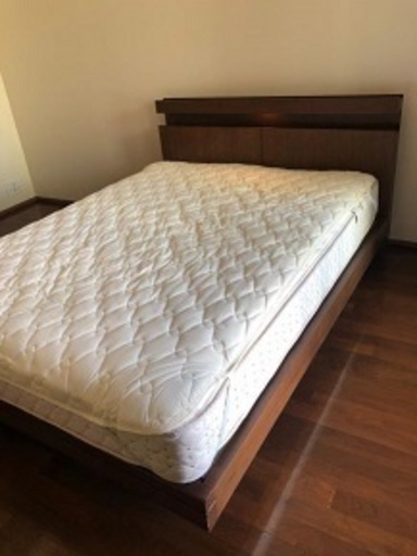 ダブルベッド＆マットレス