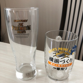ビールジョッキ 2個で100円