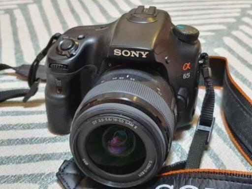 SONY ALPHA 65 カメラを売ります。