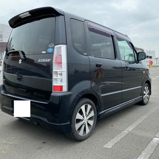 ワゴンR スティングレー X H20年 CVT MH22 ブラック 愛知県の画像