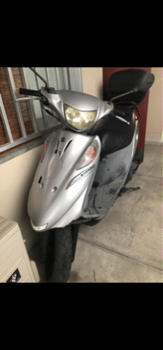 アドレス125g 不動車　書類あり　鍵あり　部品取り用