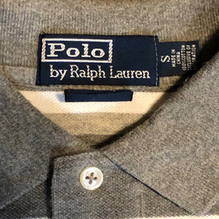 ポロラルフローレン ボーダーポロシャツの画像