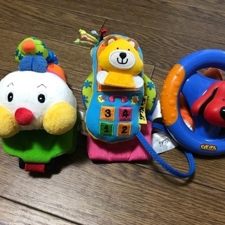 K's Kids ハッピー・トリオ ベビーカー用おもちゃ