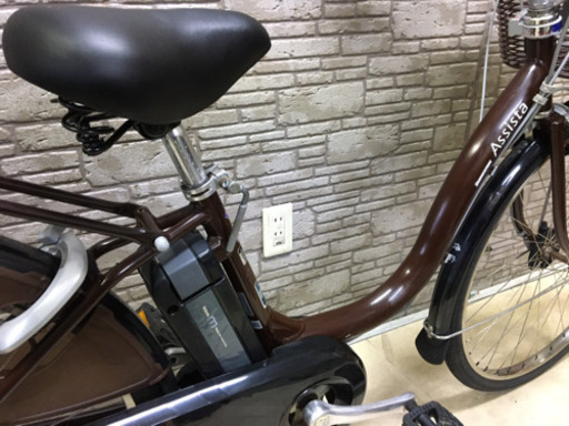 東京23区配達無料☆新基準  ブリヂストン　アシスタ　6.6Ah リチウム 電動自転車☆26インチ☆