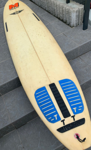 値下げしました‼︎★ 中古サーフボード　SEXWAXおまけつき★ ファンボード　初心者にお勧め★ トライフィン