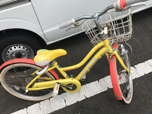 【交渉中】自転車黄色　20インチ　ブリジストンイエロー　ワイルドベリー