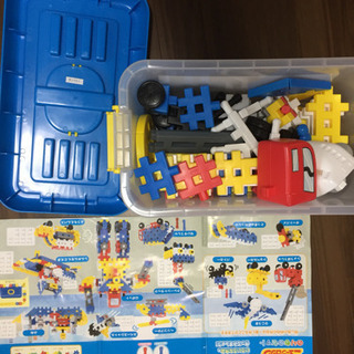 子供用の知育玩具 ニューブロック2セット の画像