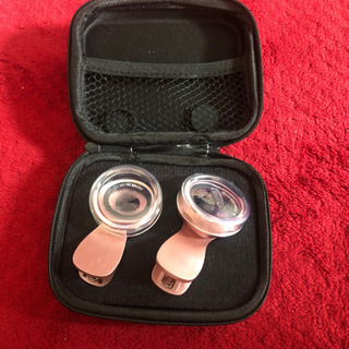 アイホン用カメラレンズバッグ付きです。