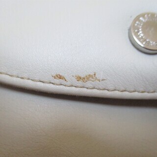 【中古】HAMANO 2way爽やかな白ショルダーバッグの画像