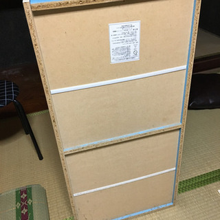 【タイムセール‼️】棚　青色　中古の画像